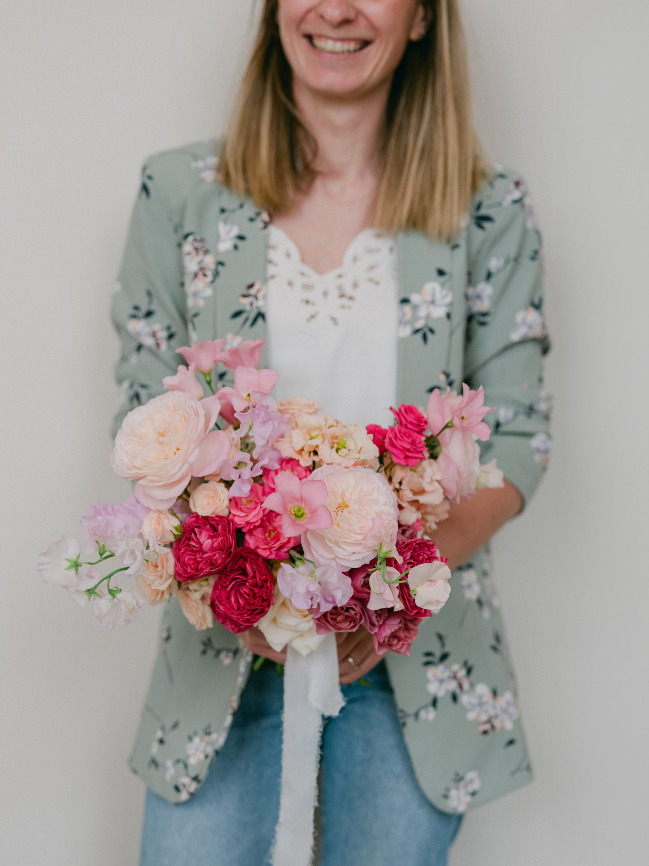 Bouquet de mariée Fine art